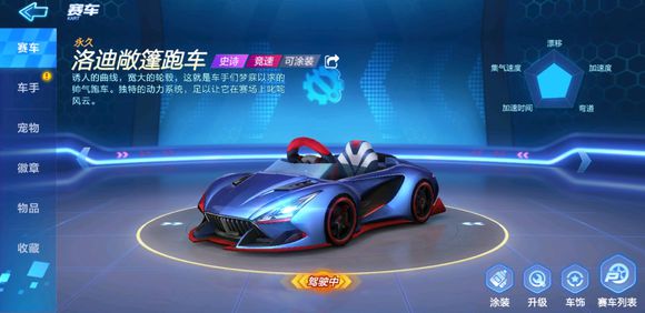 跑跑卡丁车手游赛车大全