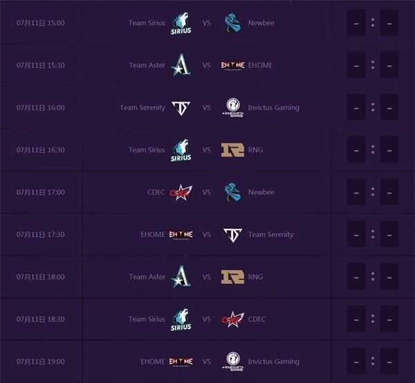 《DOTA2》TI9中国区预选赛赛程安排