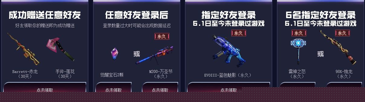 CF永久天天领神器天天送送什么？CF永久天天领神器天天送活动详情活动地址