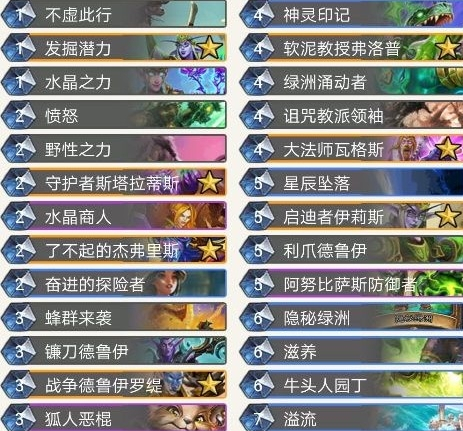 炉石传说奥丹姆奇兵Purple宇宙任务德卡组搭配推荐一览