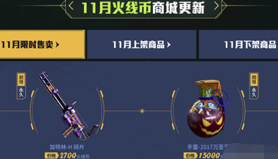 CF永久加特林H如何获取 永久加特林H获取途径是什么
