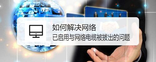 怎么解决网络已启用与网络电缆被拔出网络已启用与网络电缆被拔出解决方法说明