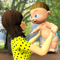 虚拟妈妈婴儿护理游戏