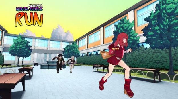 高中少女跑酷游戏