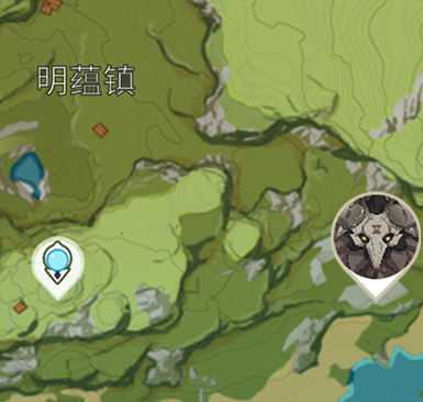 原神丘丘岩盔王位置介绍