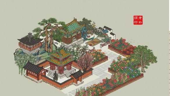 江南百景图百草花园主题布局方式分享
