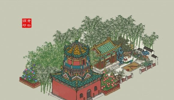 江南百景图百草花园主题布局方式分享