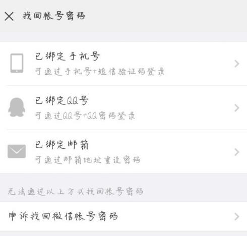 微信忘了密码登不上去怎么办？
