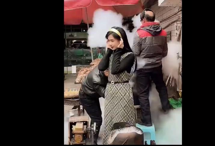 爆米花大叔抖音怎么拍？爆米花大叔背景音乐是什么多图