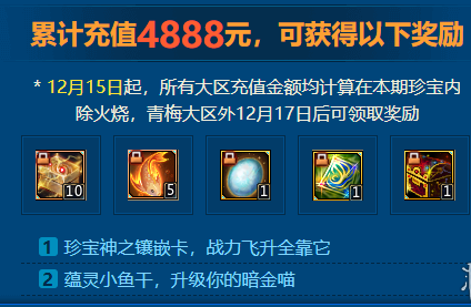梦三国212月珍宝有什么 
