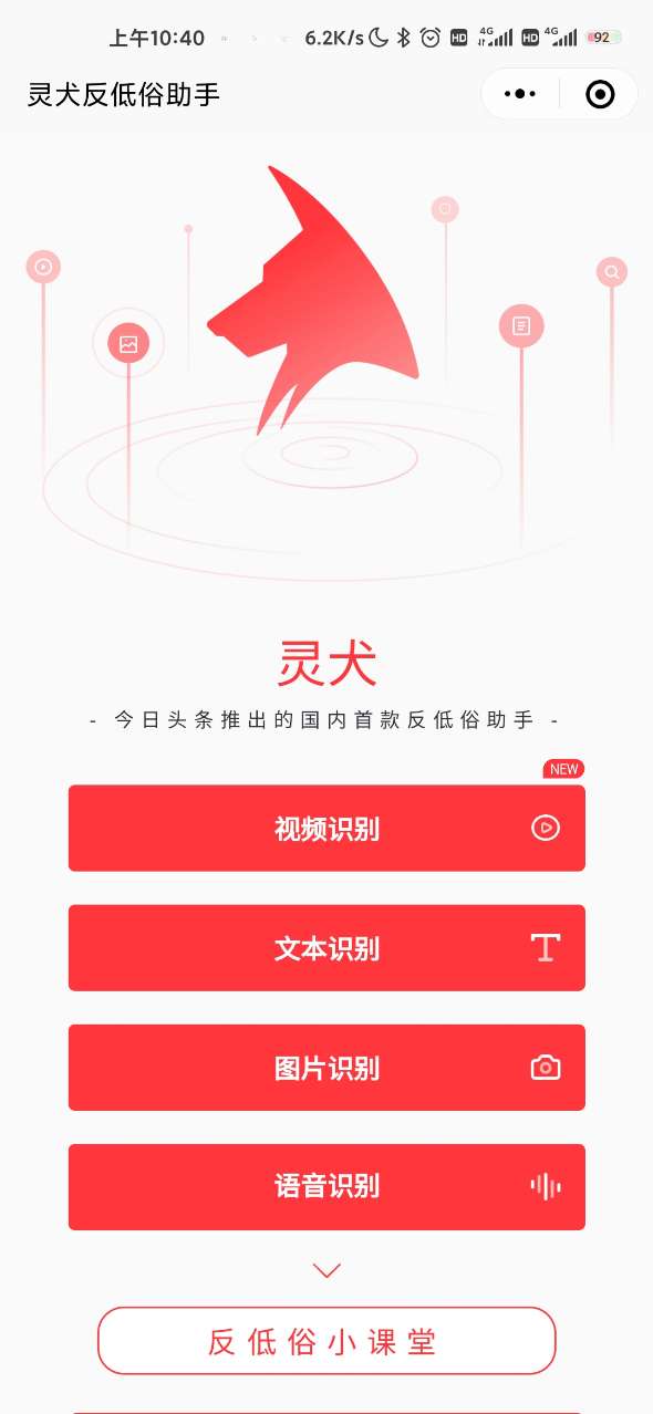 灵犬反低俗助手是什么软件？