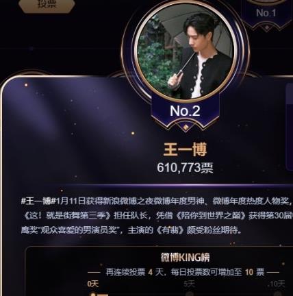 2021微博之夜投票入口，2021微博之夜投票规则多图