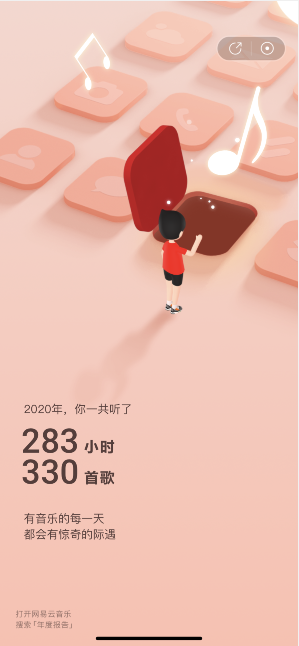 2020网易云年度听歌报告哪里看？