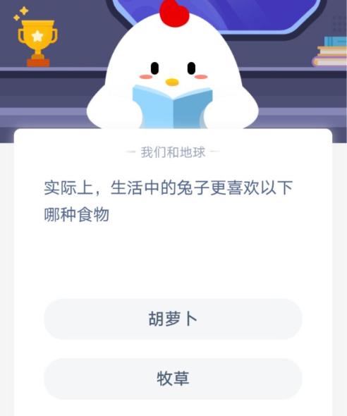 兔子更喜欢吃什么牧草还是胡萝卜？实际上生活中的兔子更喜欢哪种食物？多图