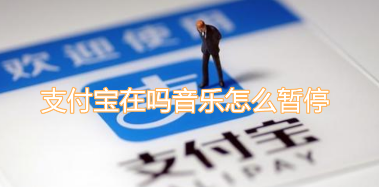 支付宝在吗音乐怎么暂停？