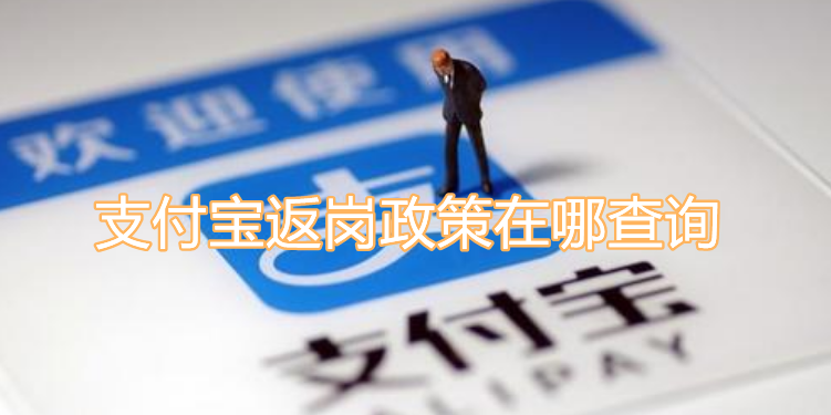 支付宝返岗政策在哪查询？
