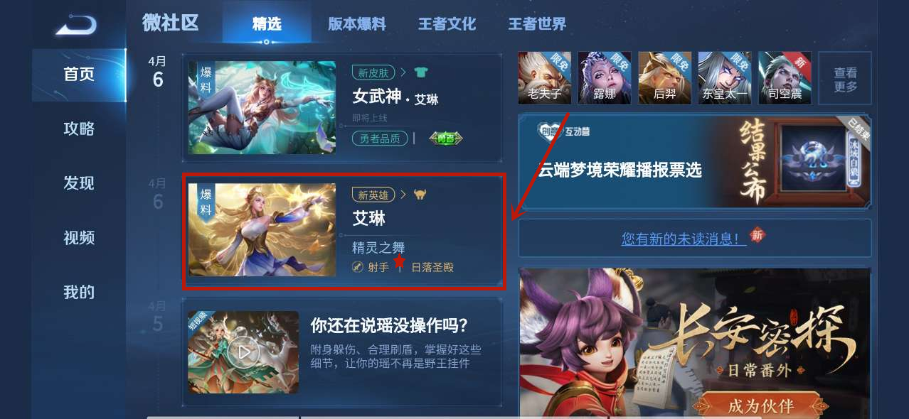 王者荣耀与艾琳同阵营什么意思