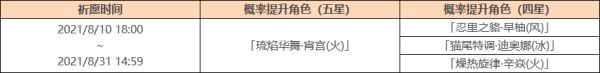 原神宵宫卡池抽取建议