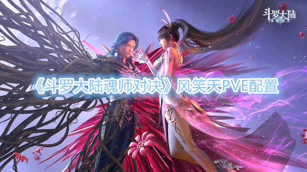 斗罗大陆魂师对决风笑天PVE配置