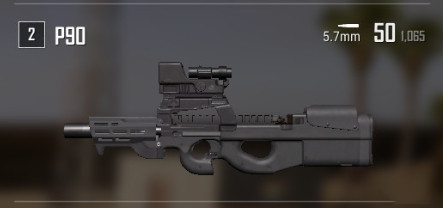 绝地求生新武器P90实战强度评测