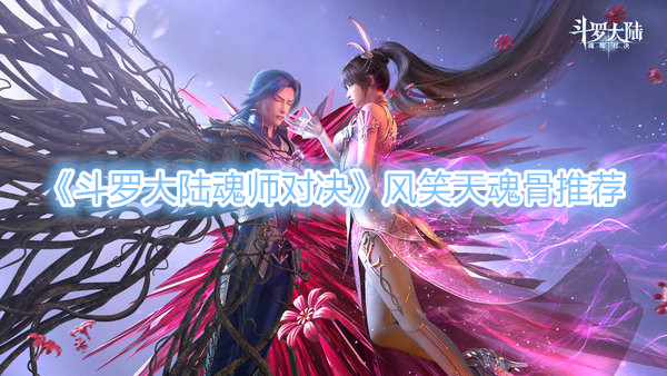 斗罗大陆魂师对决风笑天魂骨用什么
