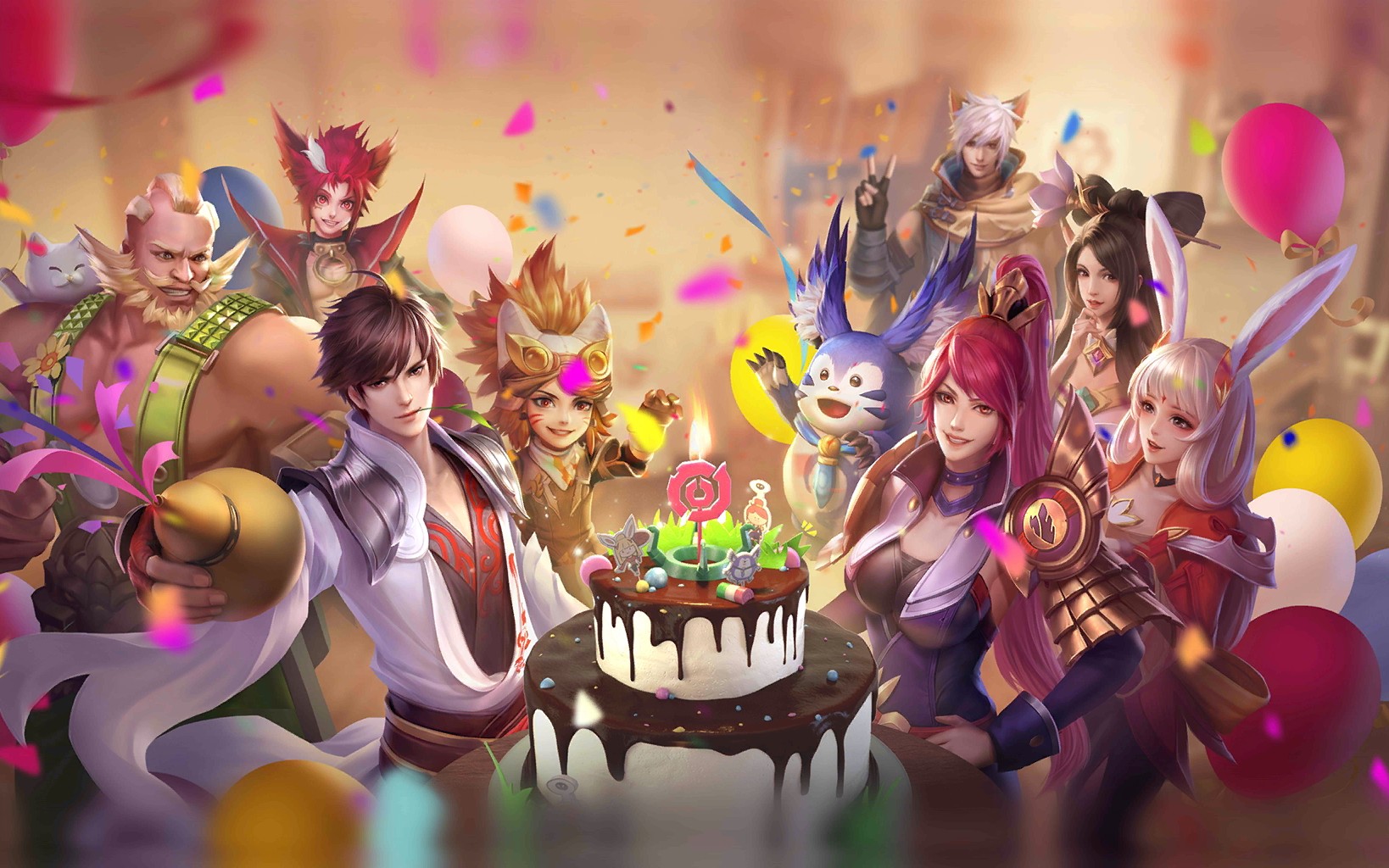 在王者荣耀中,最近游戏迎来了6周年的庆典活动,玩家们可以在游戏中