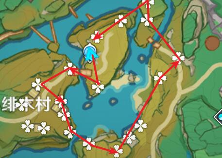 原神家园木材最全收集路线怎么走