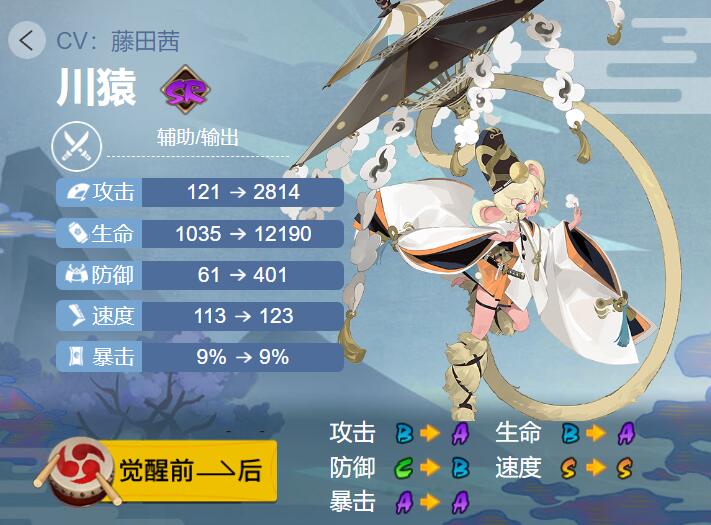 阴阳师川猿式神御魂搭配介绍一览