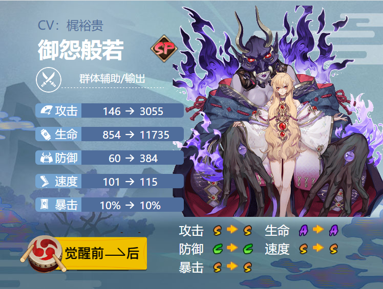 阴阳师御怨般若式神御魂搭配介绍一览