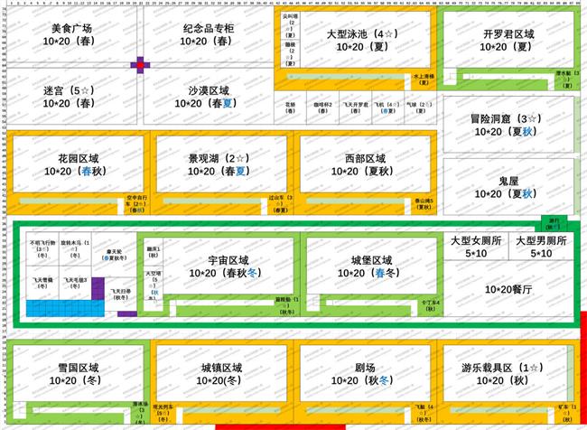《游乐园梦物语》布局攻略大全分享