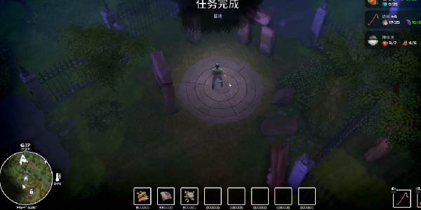 《我的水世界求生》开启墓地任务攻略