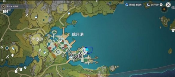 原神前往珠钿舫的具体方法