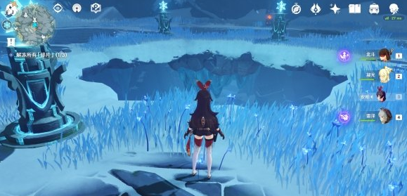 原神1.2雪山遗迹怎么解密？