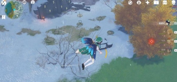 原神雪山机关怎么开？