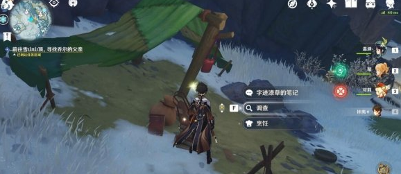 原神雪山迷踪任务怎么做？