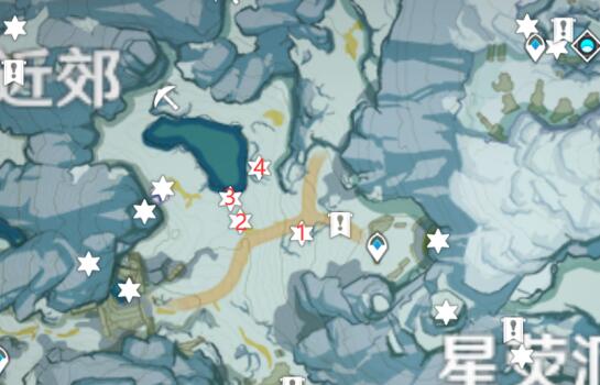 原神雪山勘测信标在哪里？