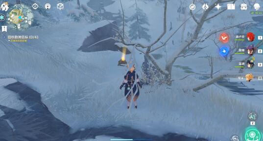 原神雪山勘测信标在哪里？