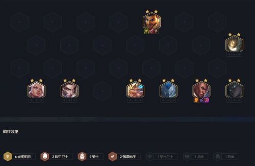云顶之弈S5.5六哨兵阵容玩法攻略