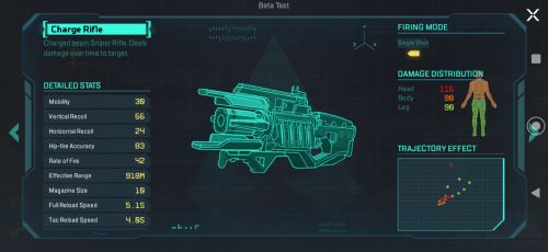 《Apex英雄》手游版新截图泄露 武器数据信息丰富